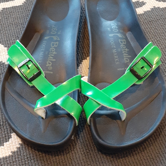Betula | Shoes | Betula For Foot Marks Green Sandals Womens 9 | Poshmark